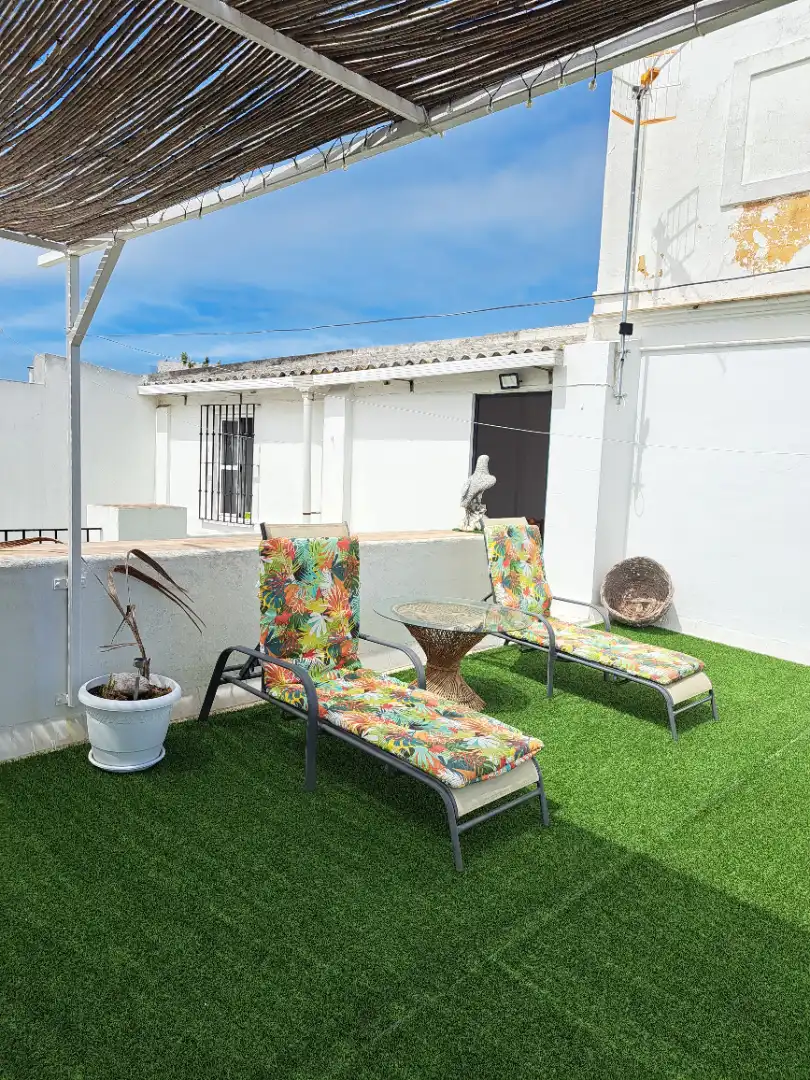 Casa amb terrassa de lloguer a Calle Carril San Diego 52