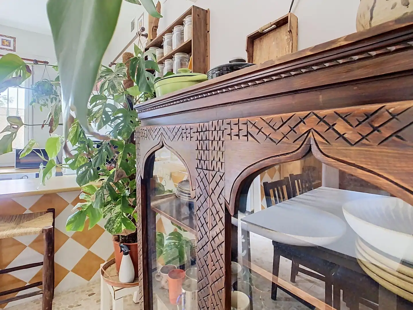Comedor de Finca rústica en venta en Alhaurín El Grande con Aire acondicionado, Jardín privado y Trastero