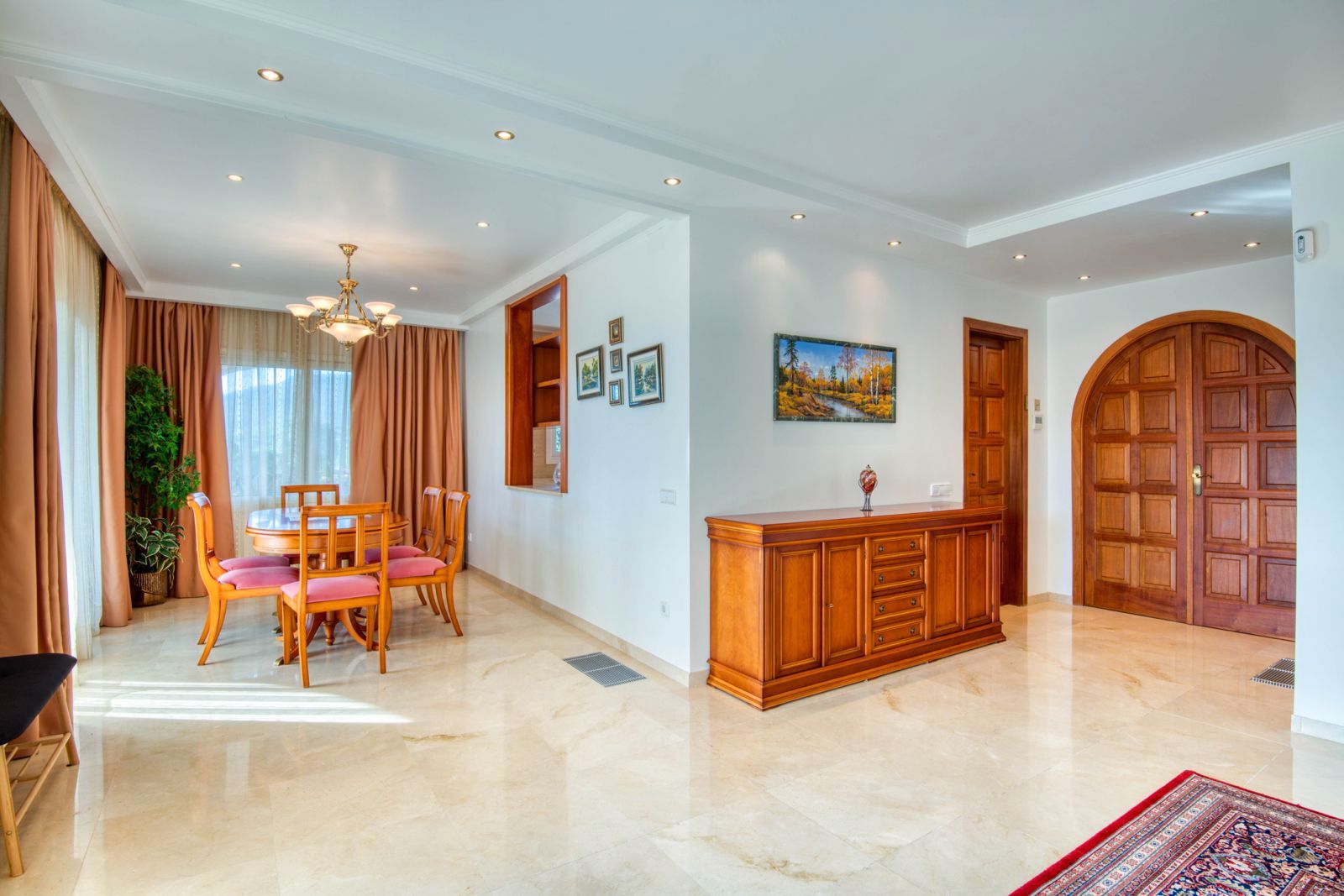 Menjador de Finca rústica en venda en Sant Feliu de Guíxols amb Aire condicionat, Calefacció i Jardí privat