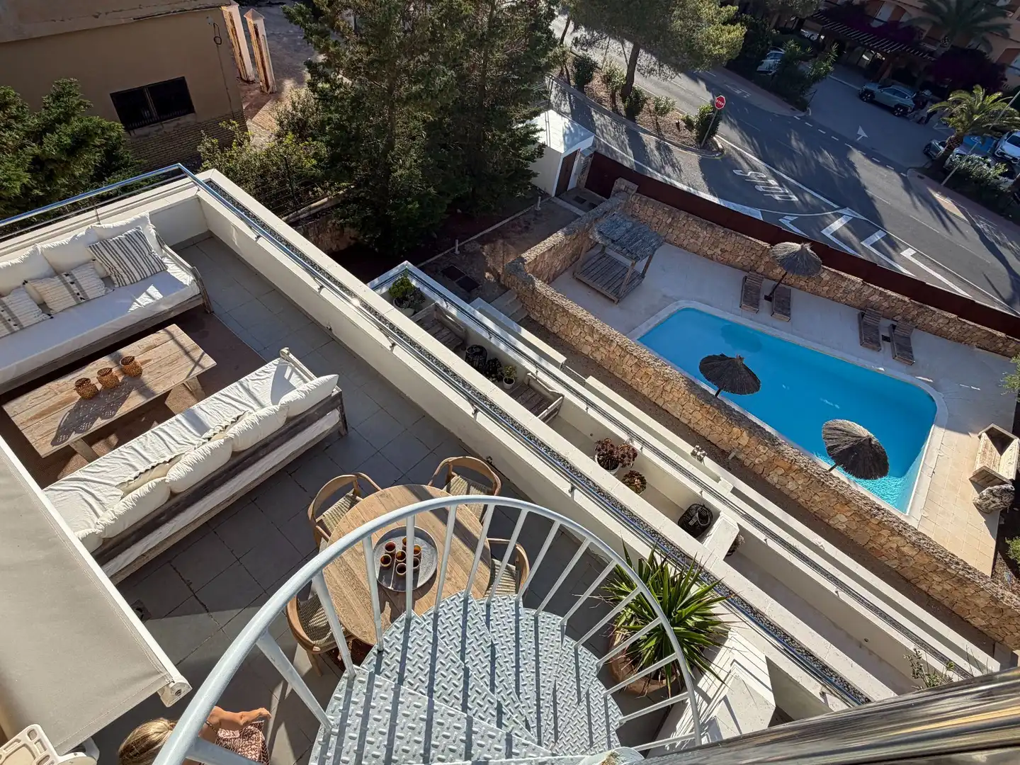 Terrassa de Apartament en venda en Sant Josep de sa Talaia amb Aire condicionat, Calefacció i Terrassa