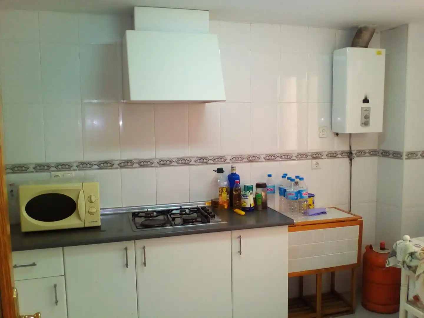 Kitchen of Flat for rent in San Vicente del Raspeig / Sant Vicent del Raspeig  with Furnished, Washing machine and Microwave