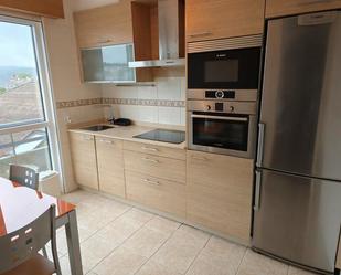 Kitchen of Duplex to rent in Santiago de Compostela   with Heating and Furnished