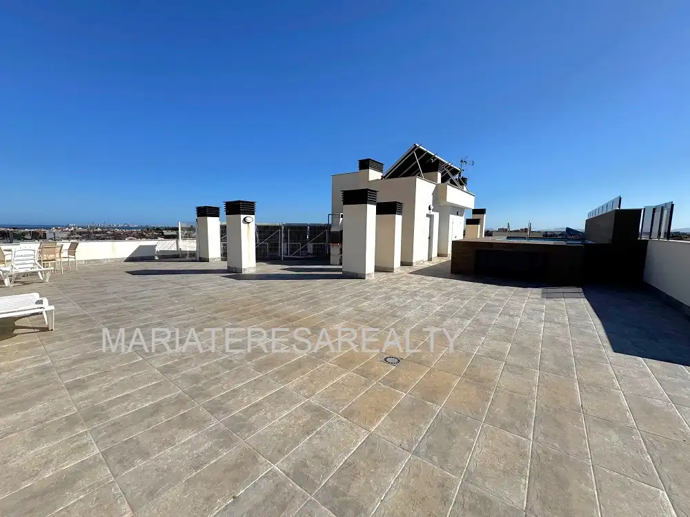 Terraza de Ático en venta en San Pedro del Pinatar con Aire acondicionado, Calefacción y Trastero