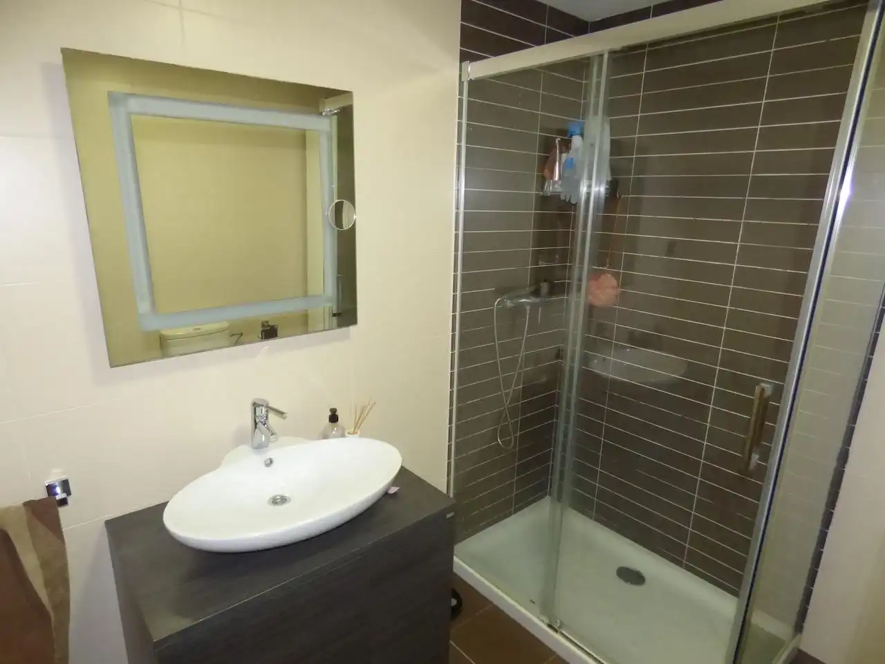 Bathroom of Flat for sale in Malgrat de Mar  with Air Conditioner, Heating and Parquet flooring