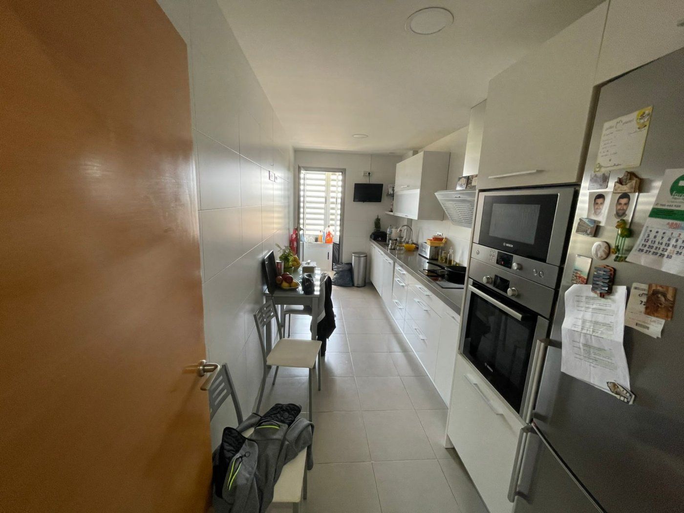 Cuina de Pis en venda en Elche / Elx amb Aire condicionat, Jardí privat i Terrassa