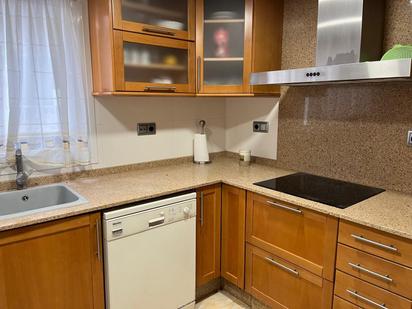 Kitchen of Flat to rent in  Valencia Capital  with Air Conditioner, Heating and Balcony