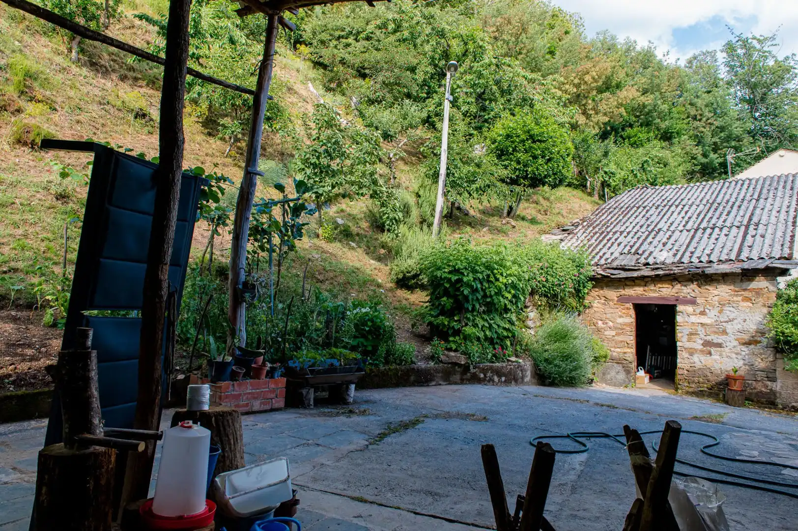 Jardín de Casa o chalet en venta en Vega de Valcarce con Calefacción, Jardín privado y Terraza