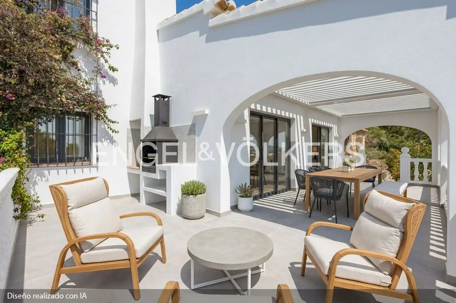 Terraza de Casa o chalet en venta en Jávea / Xàbia con Calefacción, Jardín privado y Terraza
