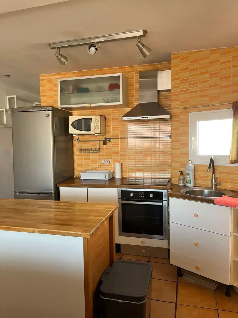 Cocina de Piso de alquiler en Mislata con Aire acondicionado, Terraza y Amueblado