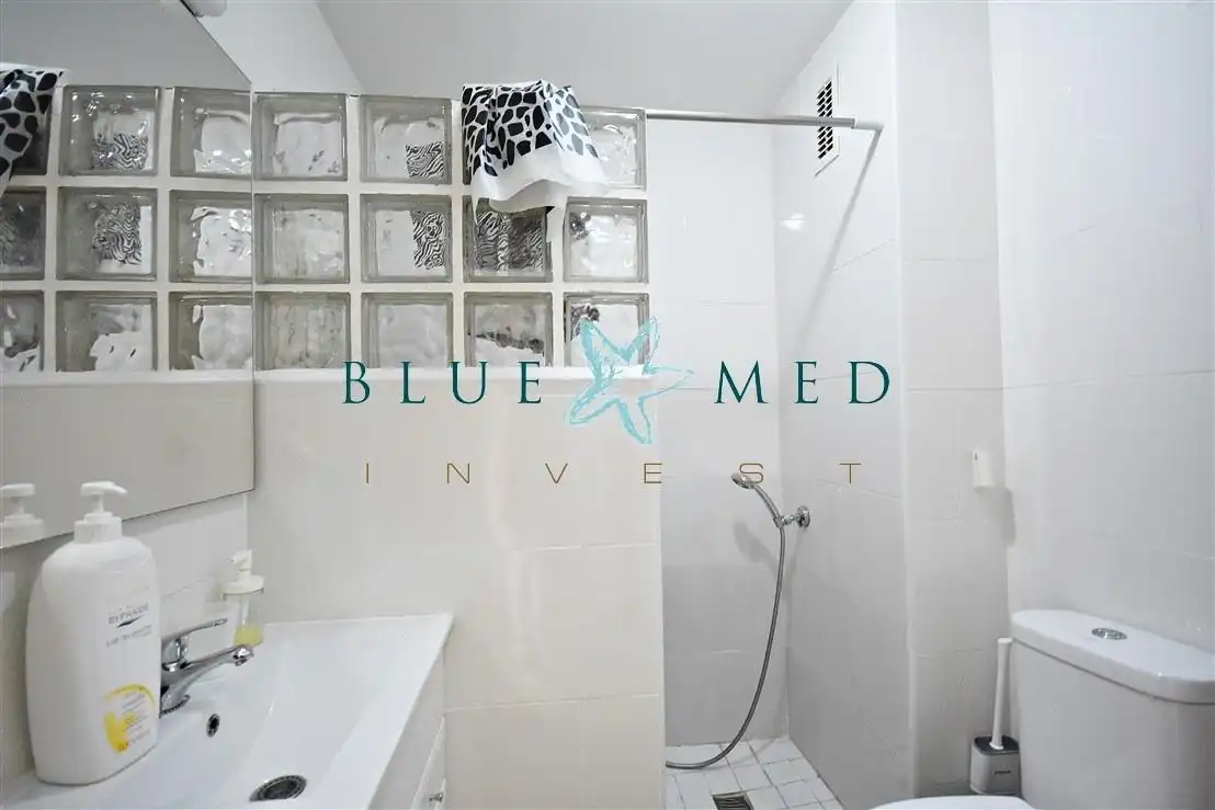 Baño de Apartamento en venta en Mazarrón con Aire acondicionado, Terraza y Amueblado