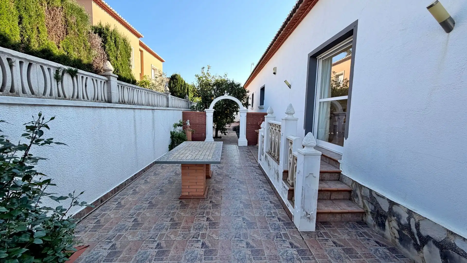 Terraza de Casa o chalet en venta en El Verger con Aire acondicionado, Calefacción y Jardín privado