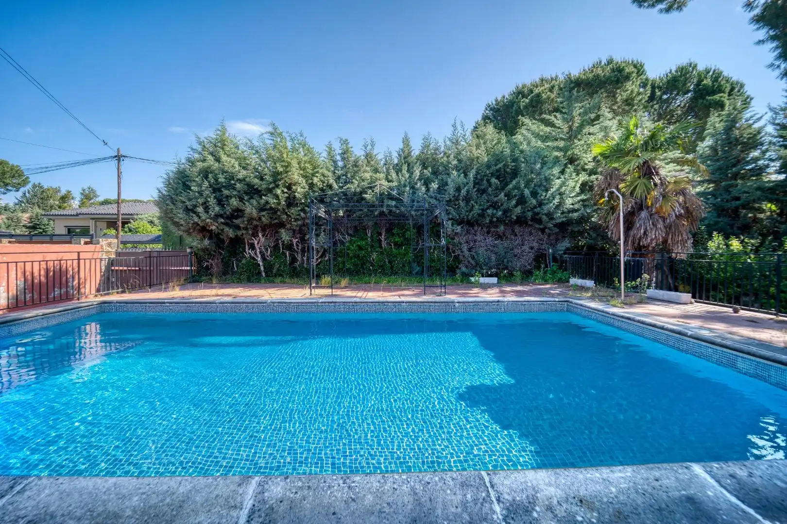 Piscina de Casa o xalet en venda en Villanueva de la Cañada amb Calefacció, Jardí privat i Terrassa