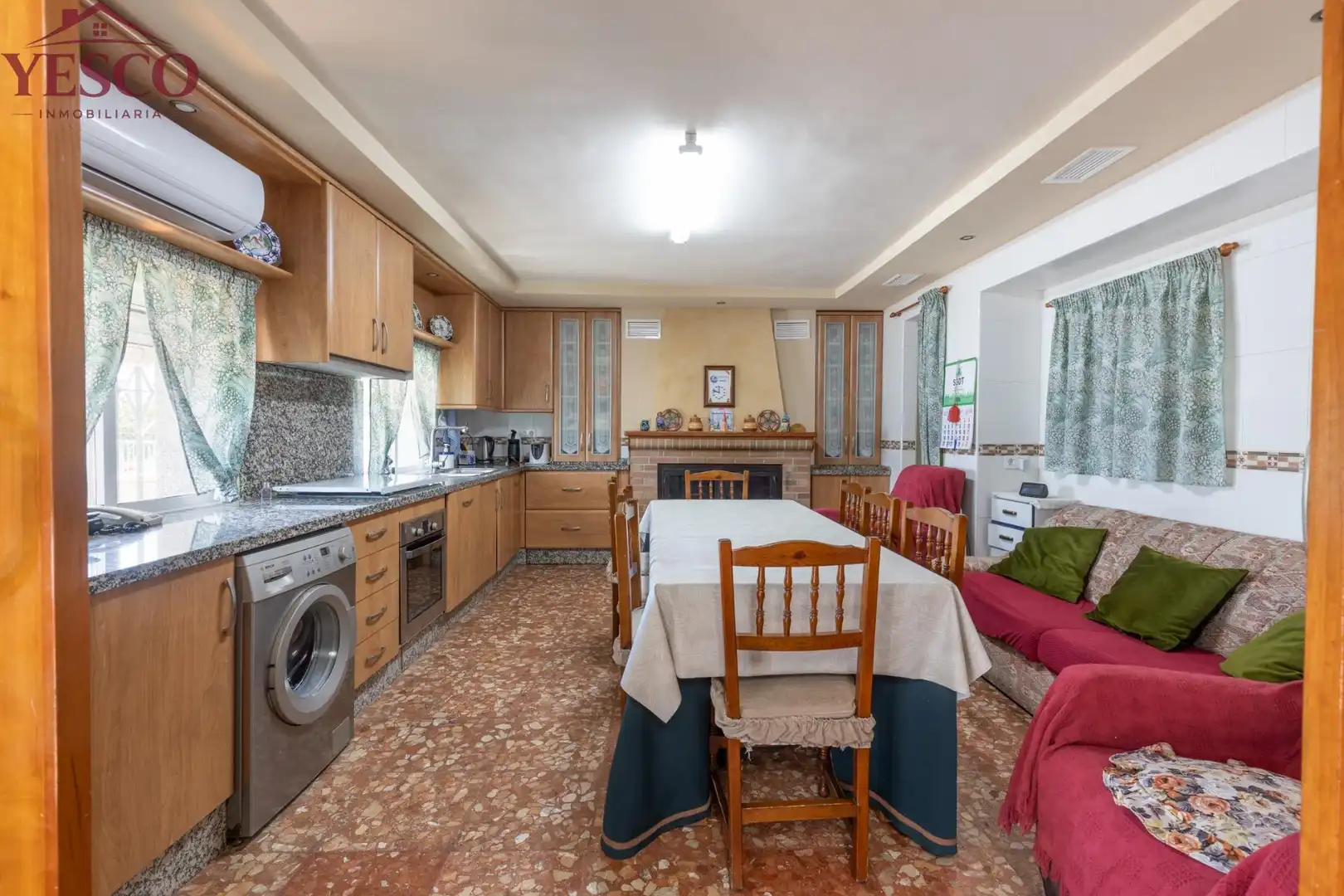 Cocina de Casa adosada en venta en Víznar con Jardín privado, Terraza y Piscina
