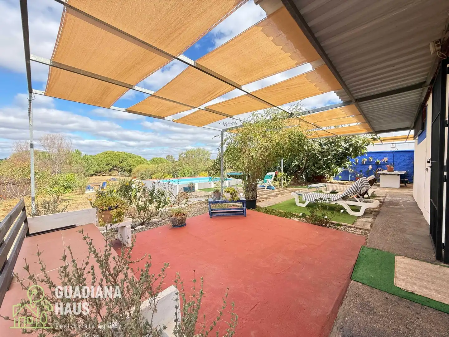 Jardín de Finca rústica en venta en Lepe con Trastero y Piscina