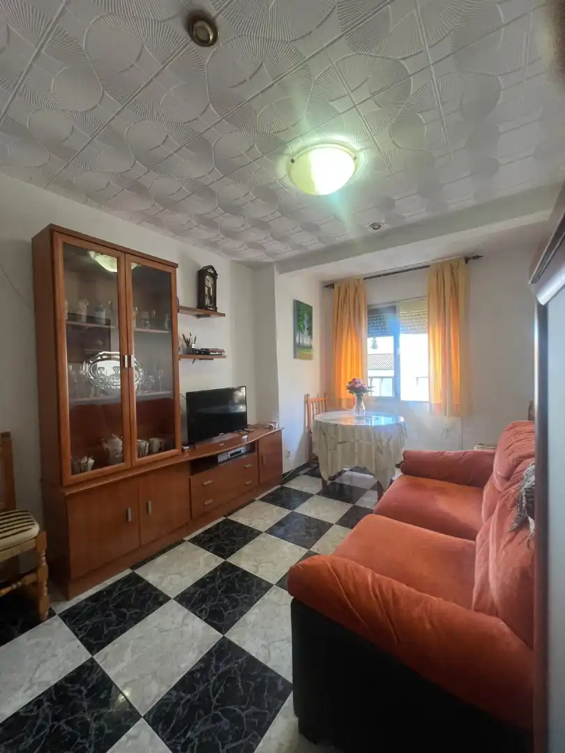 Sala de estar de Piso de alquiler en Granada con Amueblado y Balcón