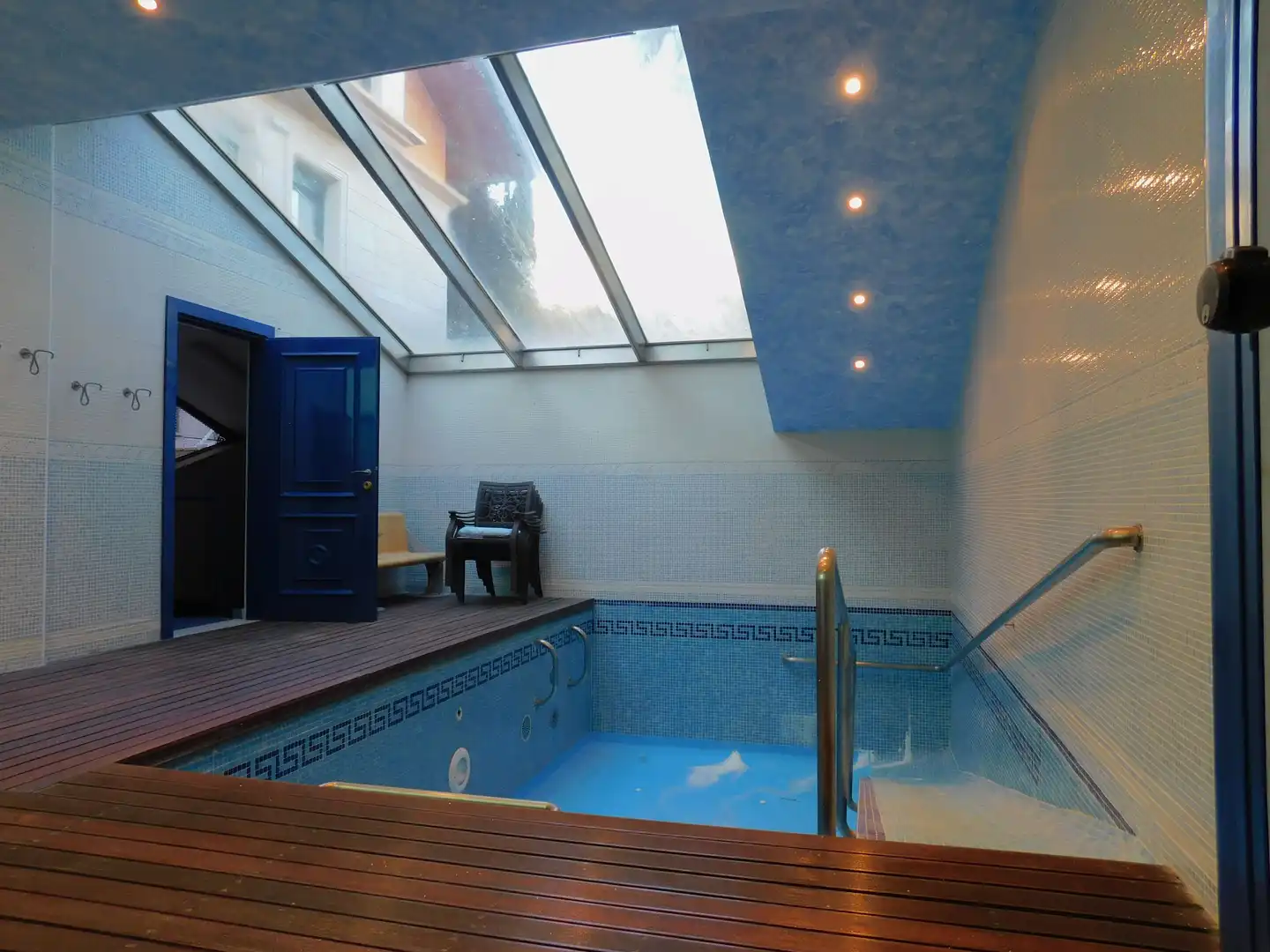 Piscina de Casa o chalet en venta en Zizur Mayor / Zizur Nagusia con Calefacción, Jardín privado y Terraza