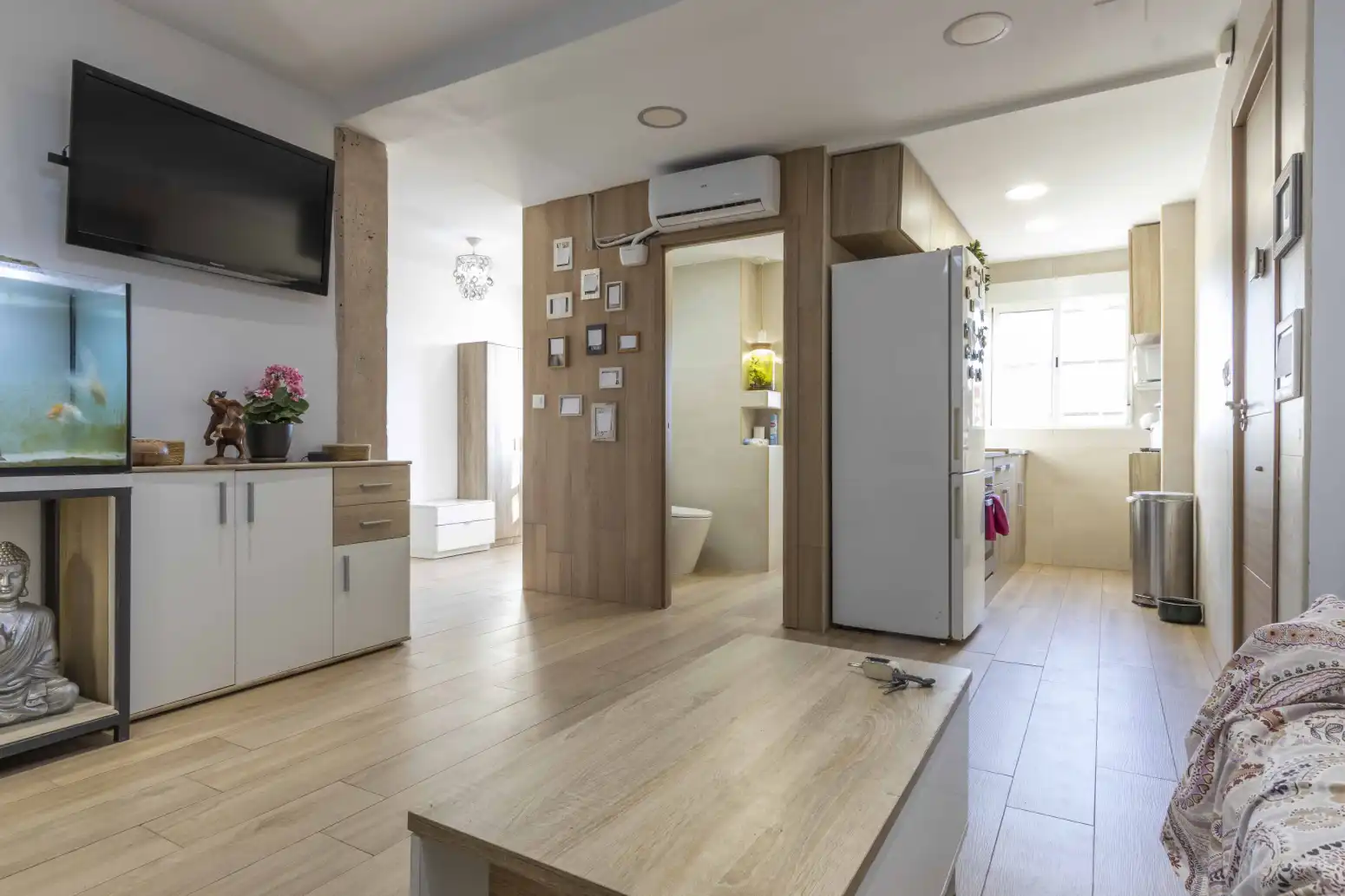 Küche von Wohnung zum Verkauf in Foios mit Klimaanlage und Balkon