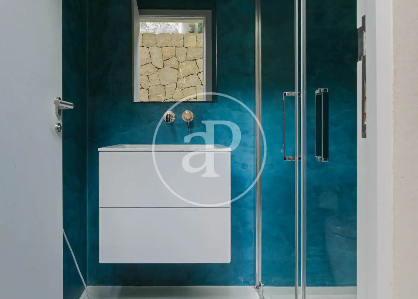 Bathroom of Houses for rent in Pollença  with Air Conditioner, Heating and Private garden