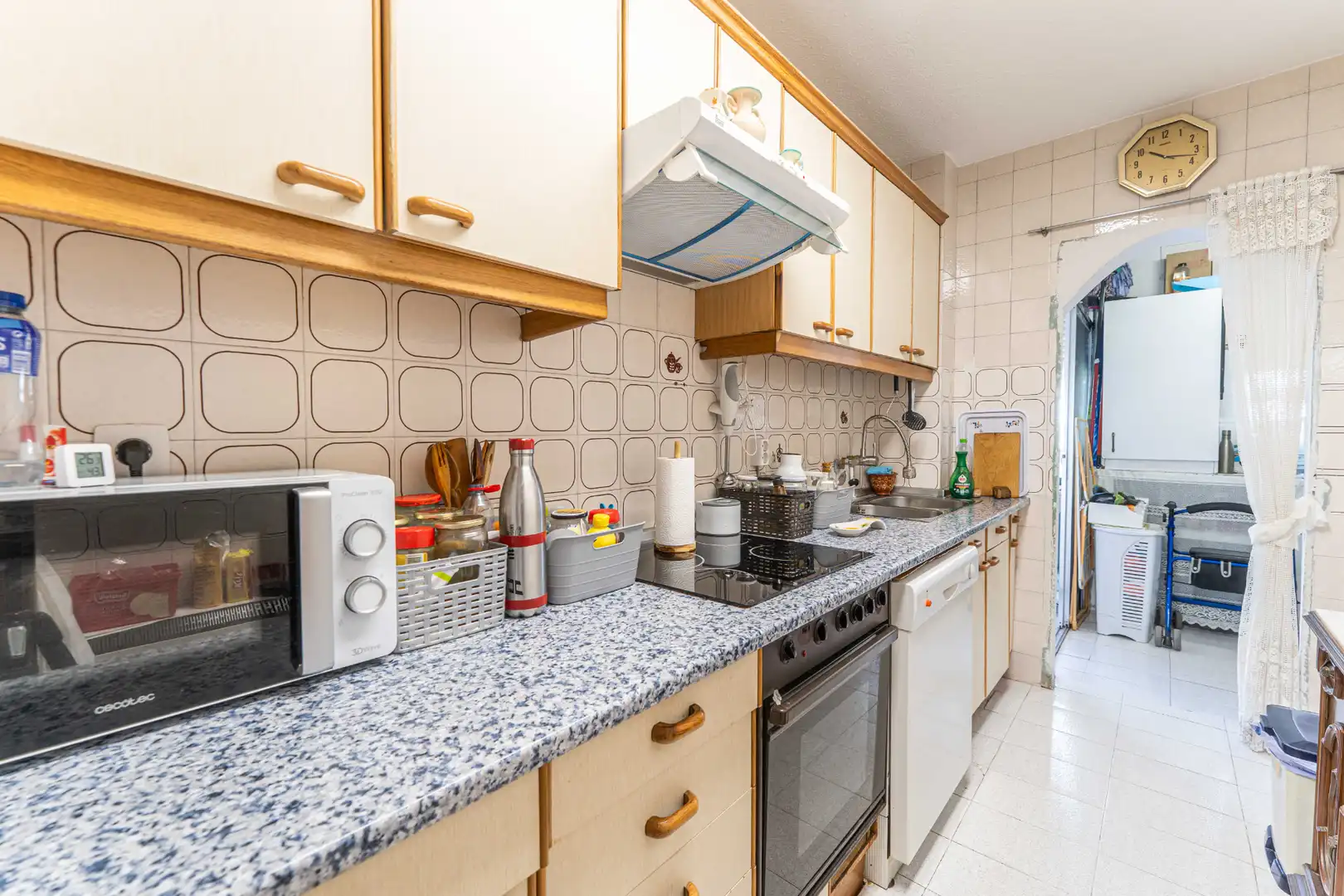 Cocina de Piso en venta en Humanes de Madrid con Terraza, Amueblado y Horno