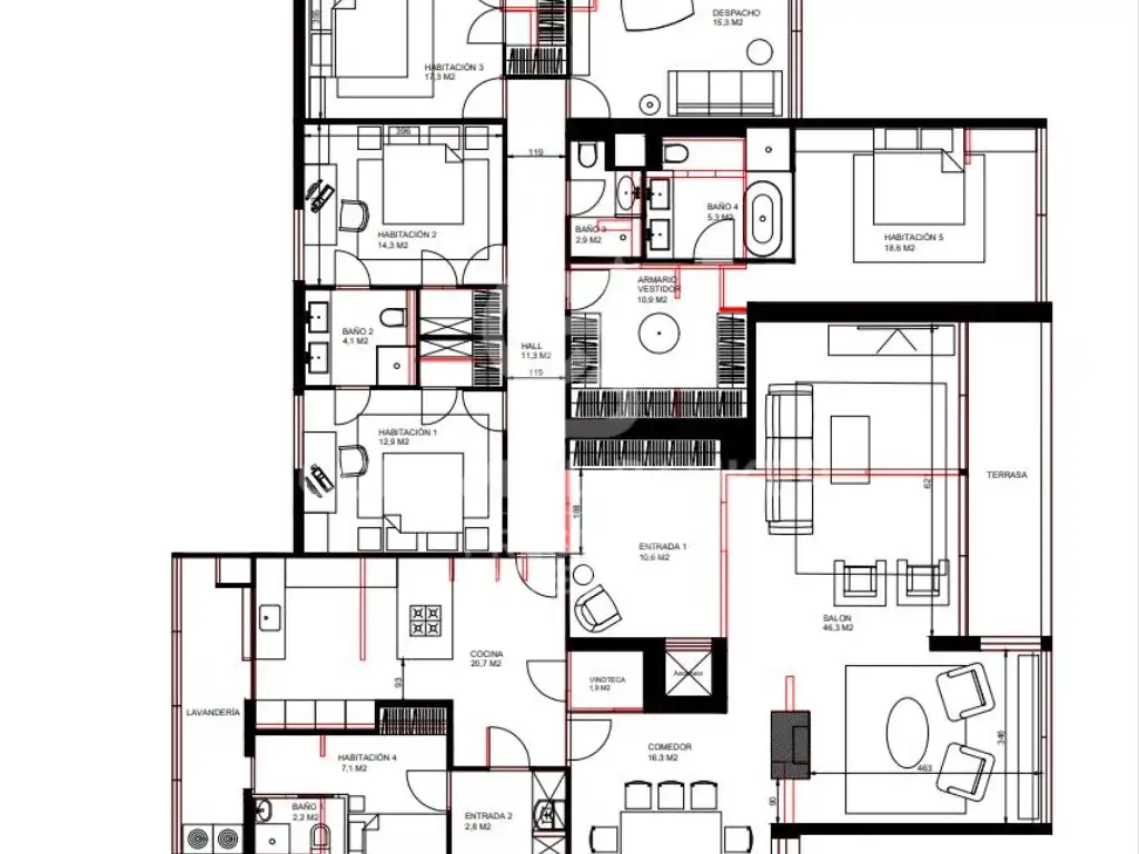 Appartement avec ascenseur à vendre à Les Corts, imagen 24