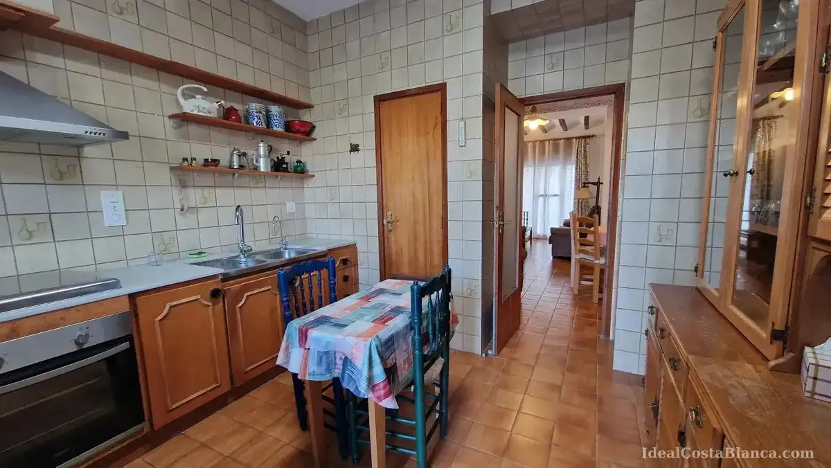 Küche von Country house zur Miete in El Castell de Guadalest, Alicante