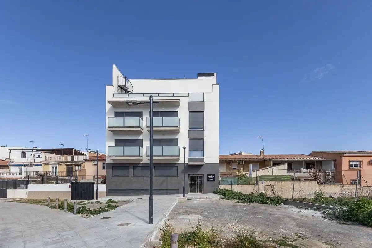 Vista exterior de Pis de lloguer en Armilla amb Aire condicionat, Calefacció i Moblat
