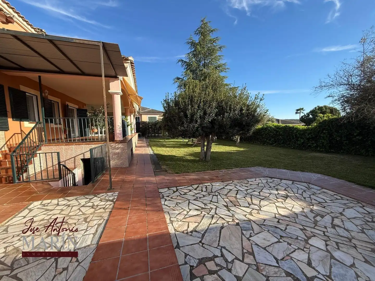 Terraza de Casa o chalet en venta en Badajoz con Aire acondicionado, Calefacción y Jardín privado
