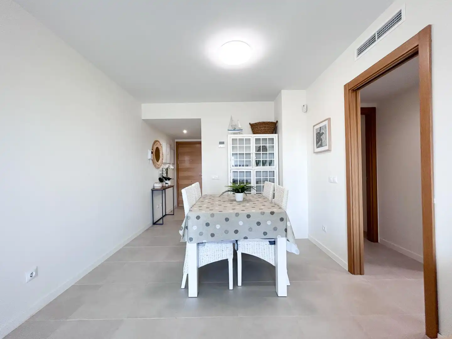 Esszimmer von Wohnungen zur Miete in El Puig de Santa Maria mit Klimaanlage, Heizung und Privatgarten