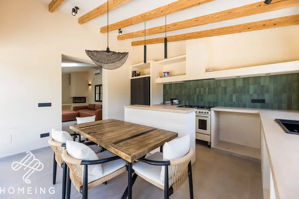 Kitchen of Country homes for rent in Llucmajor  with Air Conditioner, Private garden and Swimming Pool