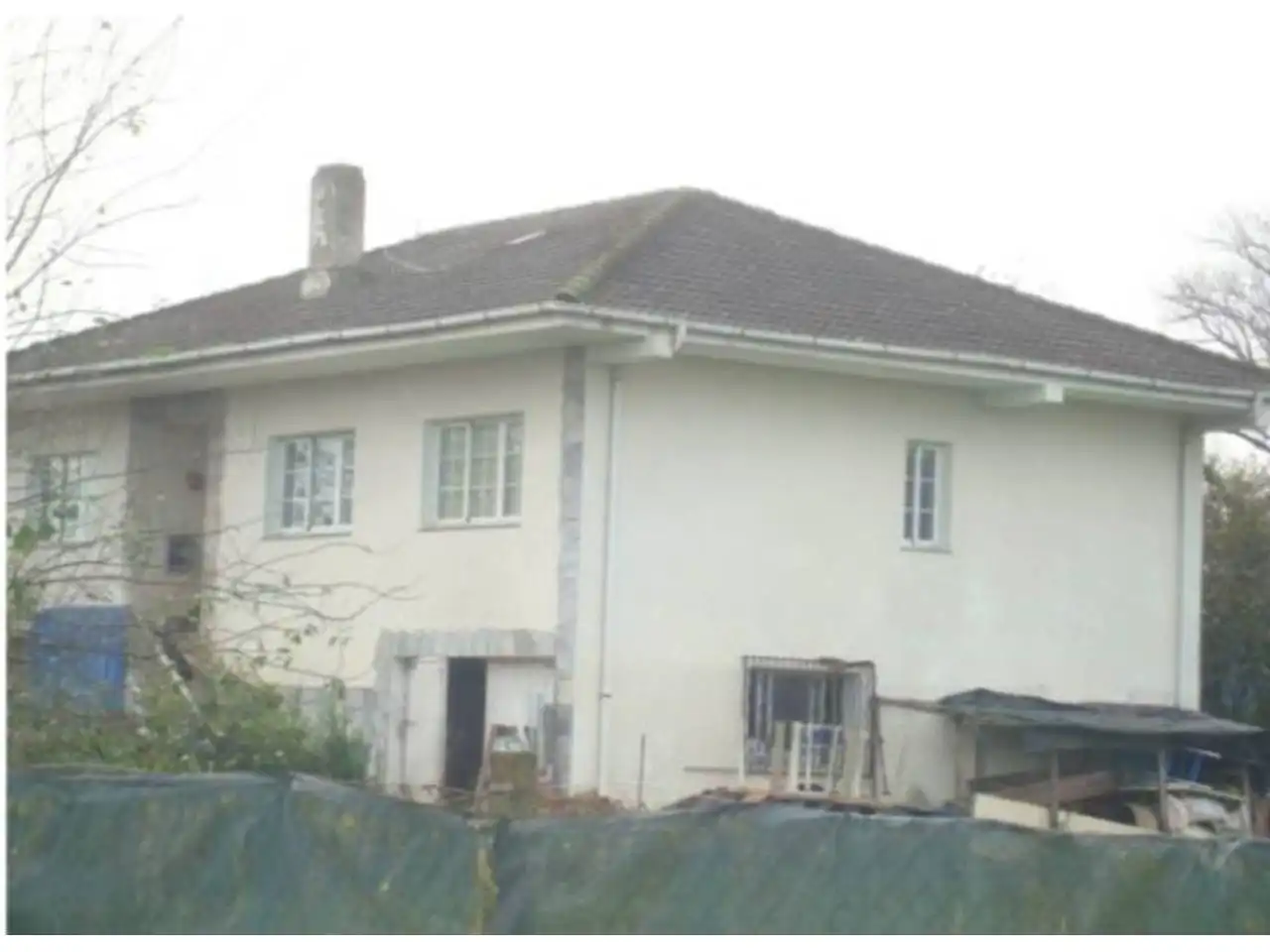 Vista exterior de Casa o chalet en venta en Sarria con Jardín privado