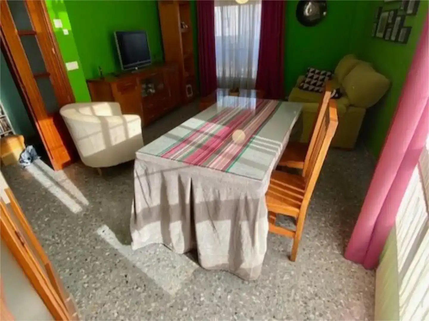 Esszimmer von Wohnung zum Verkauf in Montijo mit Balkon
