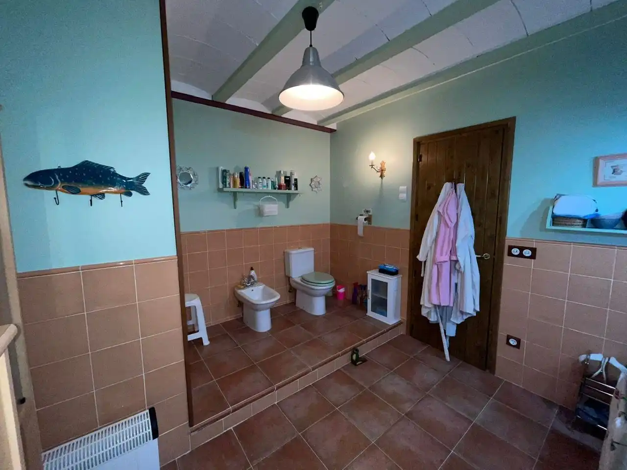 Bathroom of Houses for sale in Tivenys  with Air Conditioner, Heating and Terrace