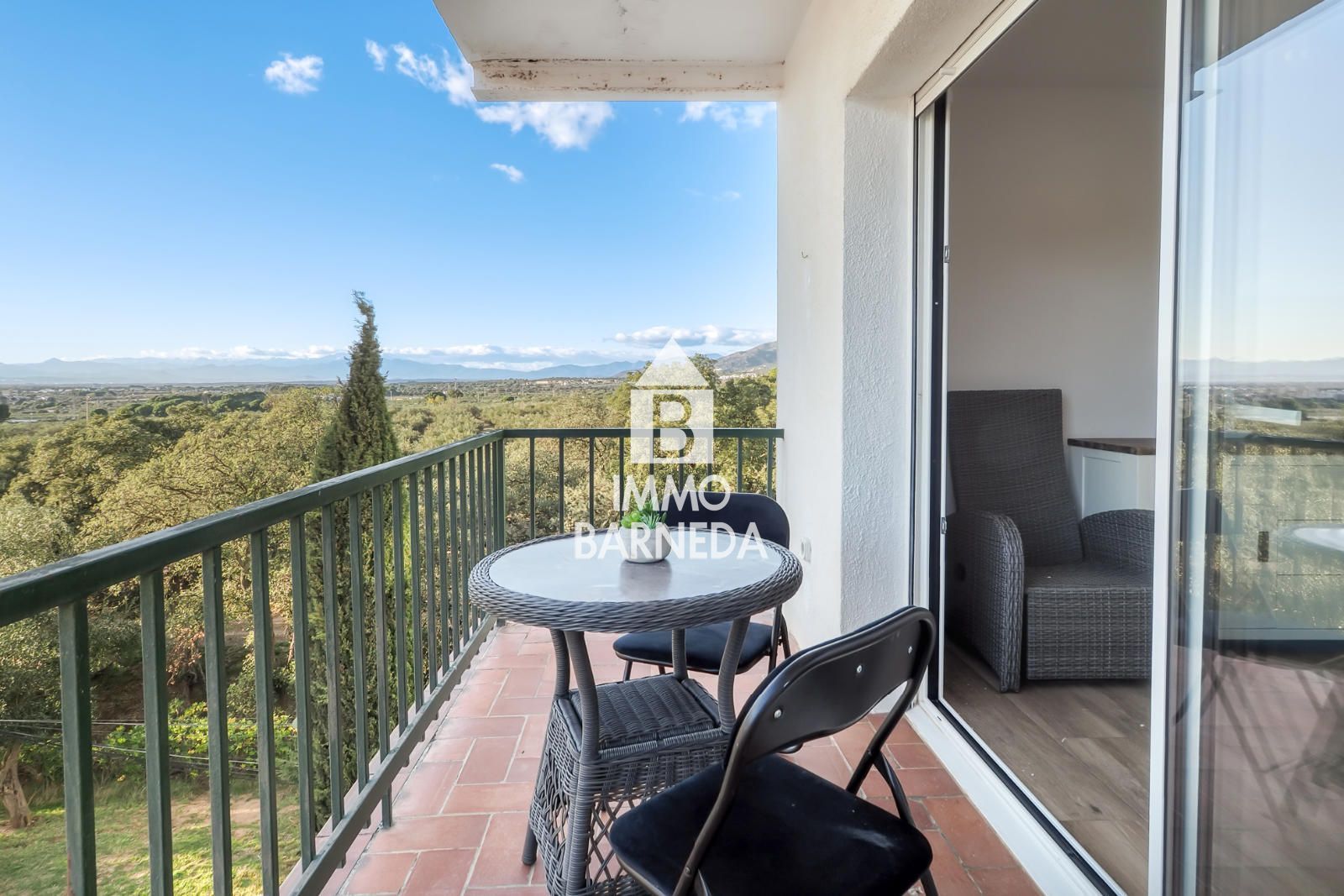 Balcony of Flat for sale in Roses  with Air Conditioner, Heating and Terrace