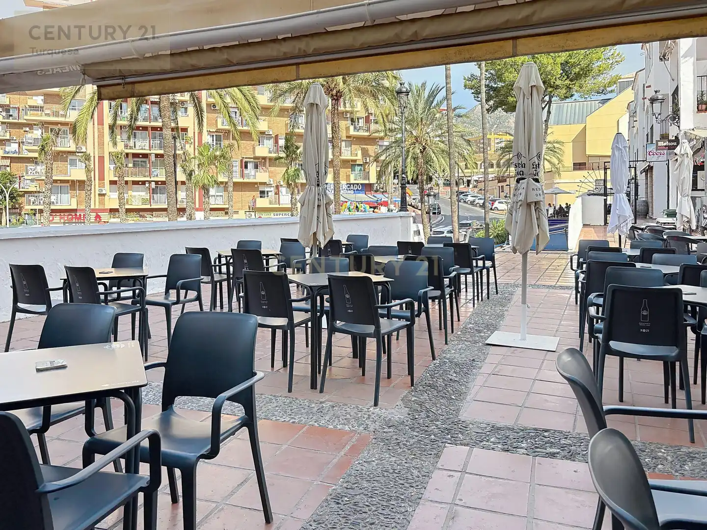 Terraza de Local en traspaso en Benalmádena