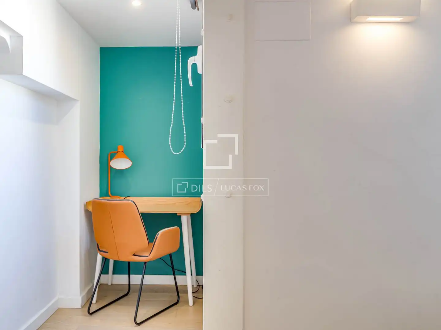 Schlafzimmer von Dachboden zum Verkauf in Barcelona mit Klimaanlage, Heizung und Terrasse