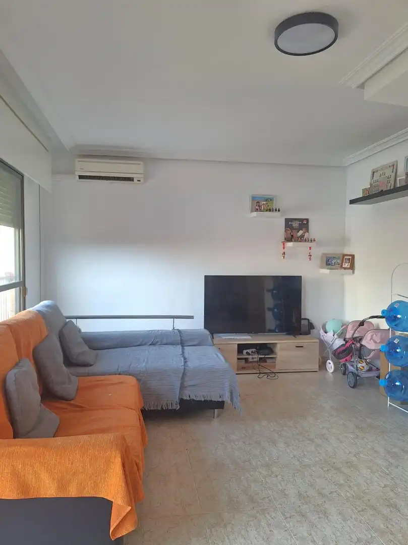 Living room of Flat for sale in  Murcia Capital  with Air Conditioner