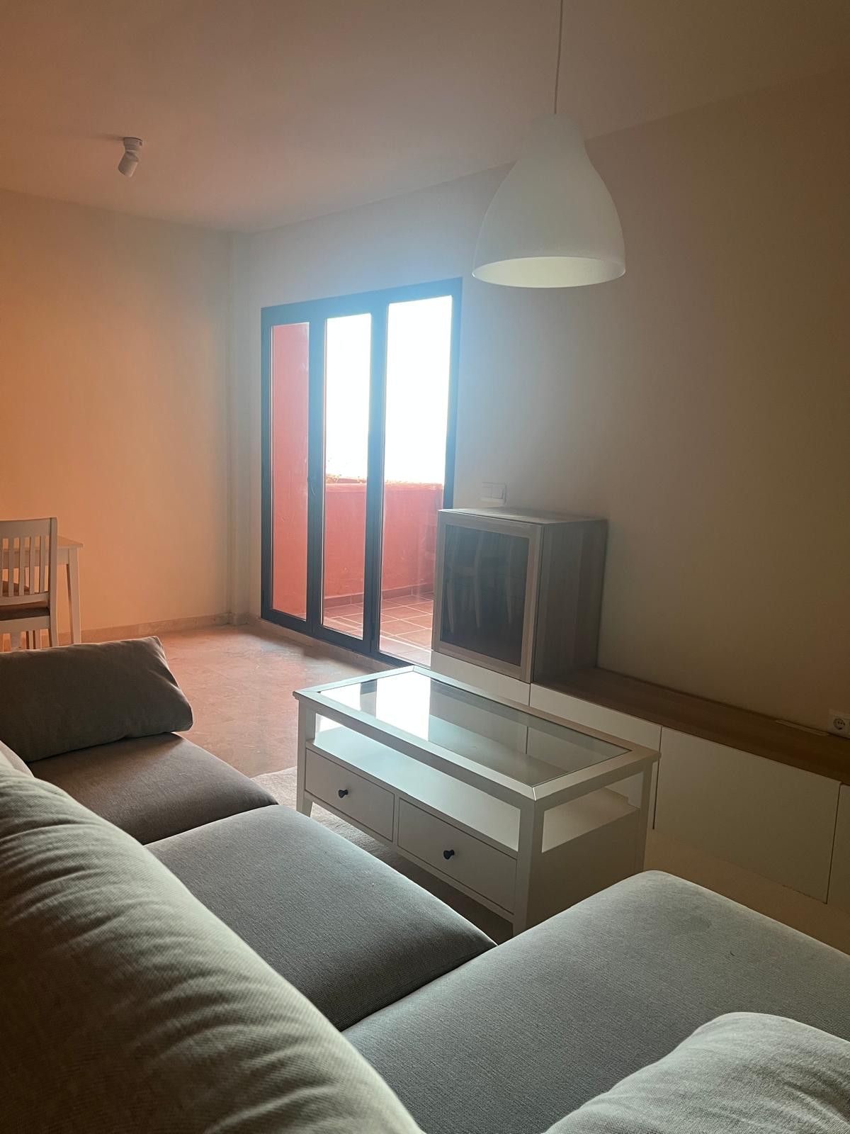 Living room of Apartment for sale in Estepona  with Air Conditioner, Terrace and Storage room