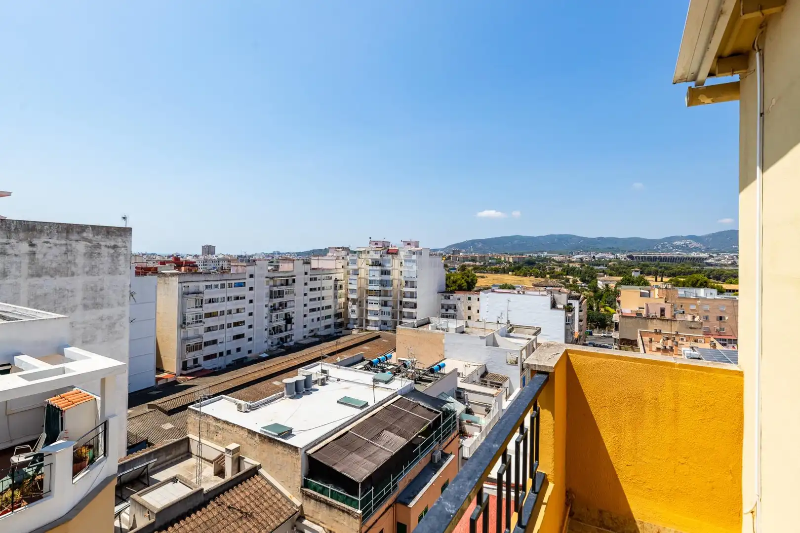 Vista exterior de Àtic en venda en  Palma de Mallorca amb Calefacció, Terrassa i Traster