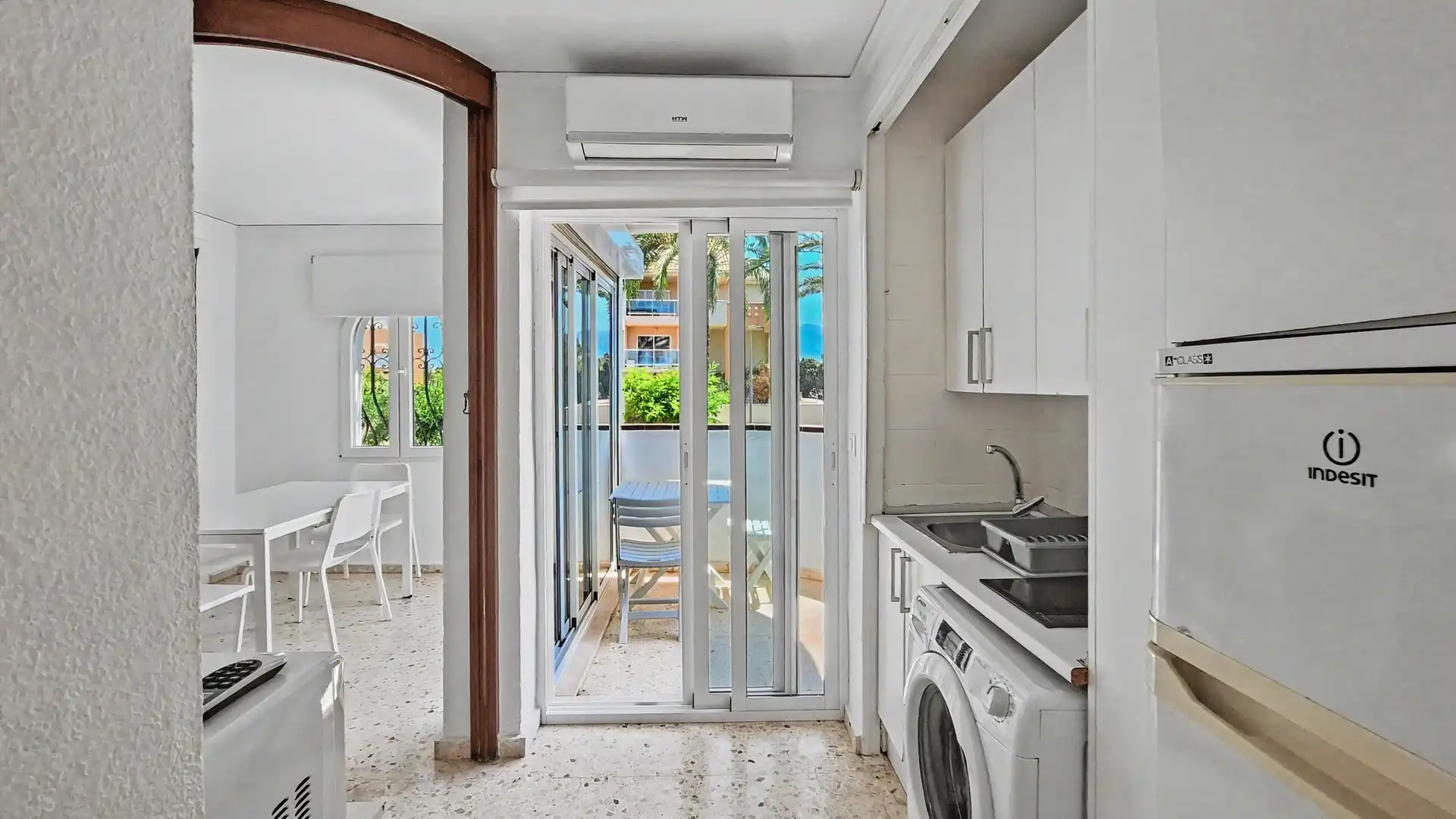Balcony of Apartments for sale in Dénia  with Air Conditioner, Heating and Private garden