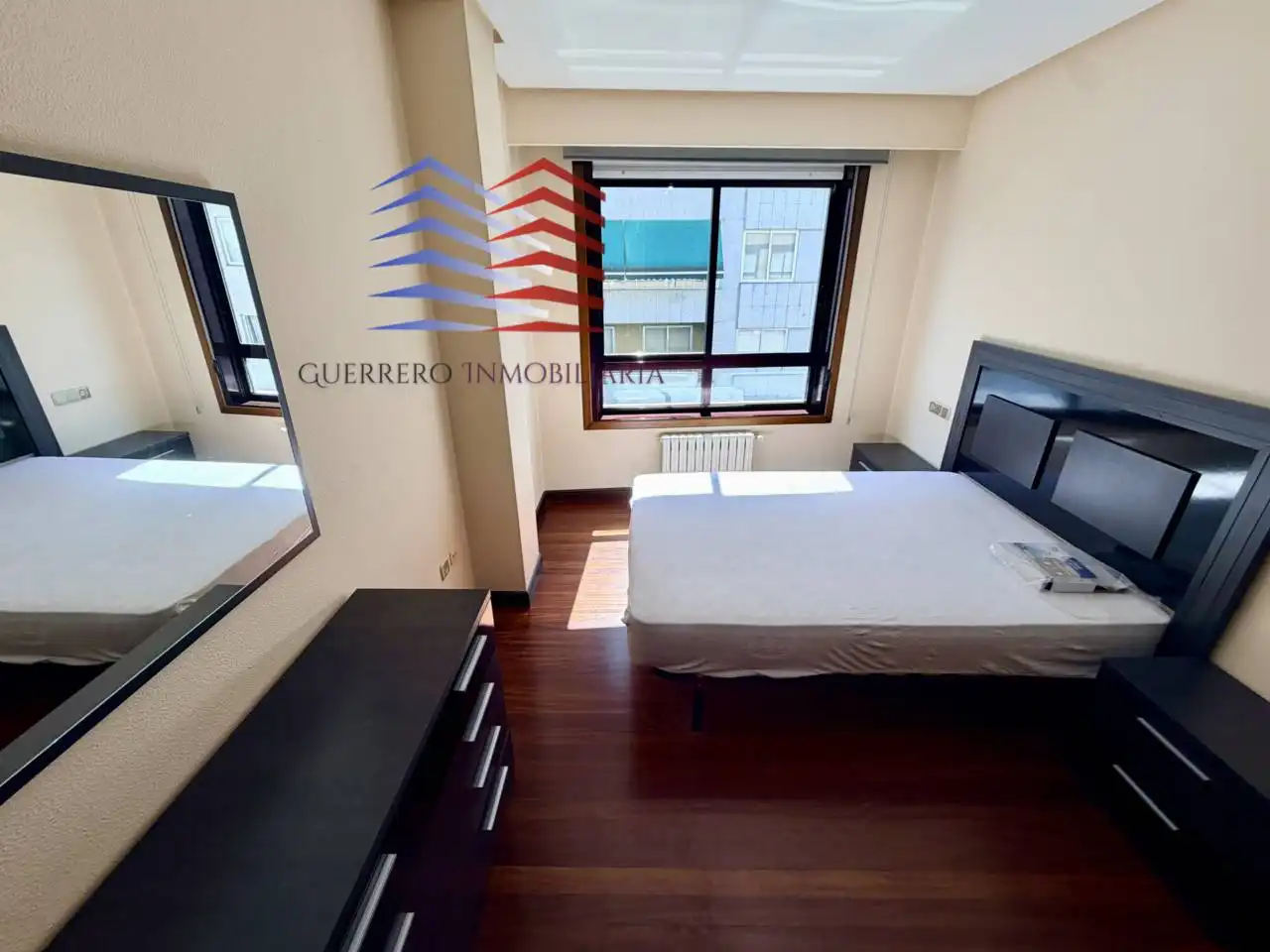 Bedroom of Apartments for rent in Ourense Capital   with Heating, Parquet flooring and Furnished