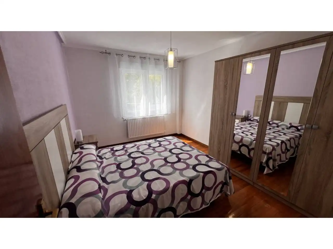 Bedroom of Flat for sale in Espinosa de los Monteros  with Heating, Terrace and Furnished