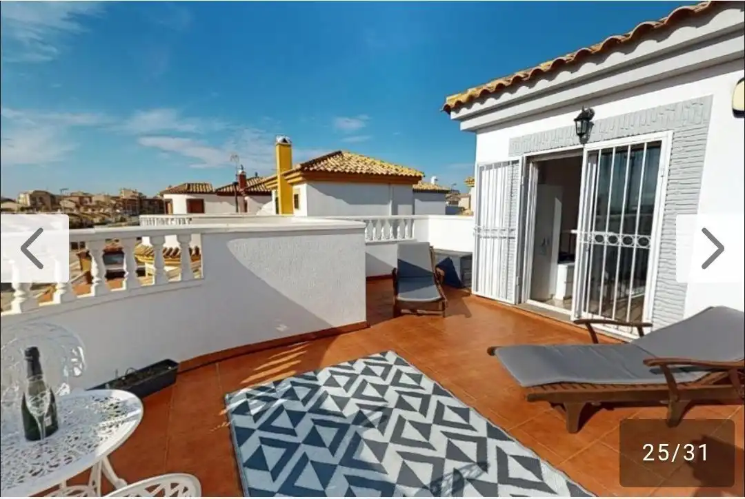Terrassa de Casa o xalet en venda en Murcia amb Aire condicionat, Calefacció i Jardí privat