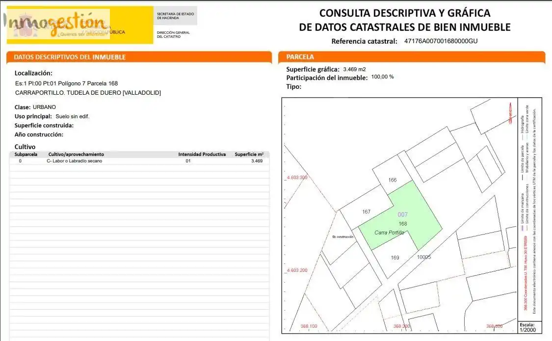 Terreno residenziale in vendita a Tudela de Duero, imagen 4