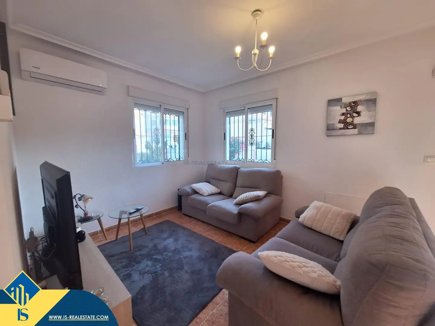 Sala de estar de Casa o chalet de alquiler en Orihuela con Aire acondicionado, Amueblado y Horno