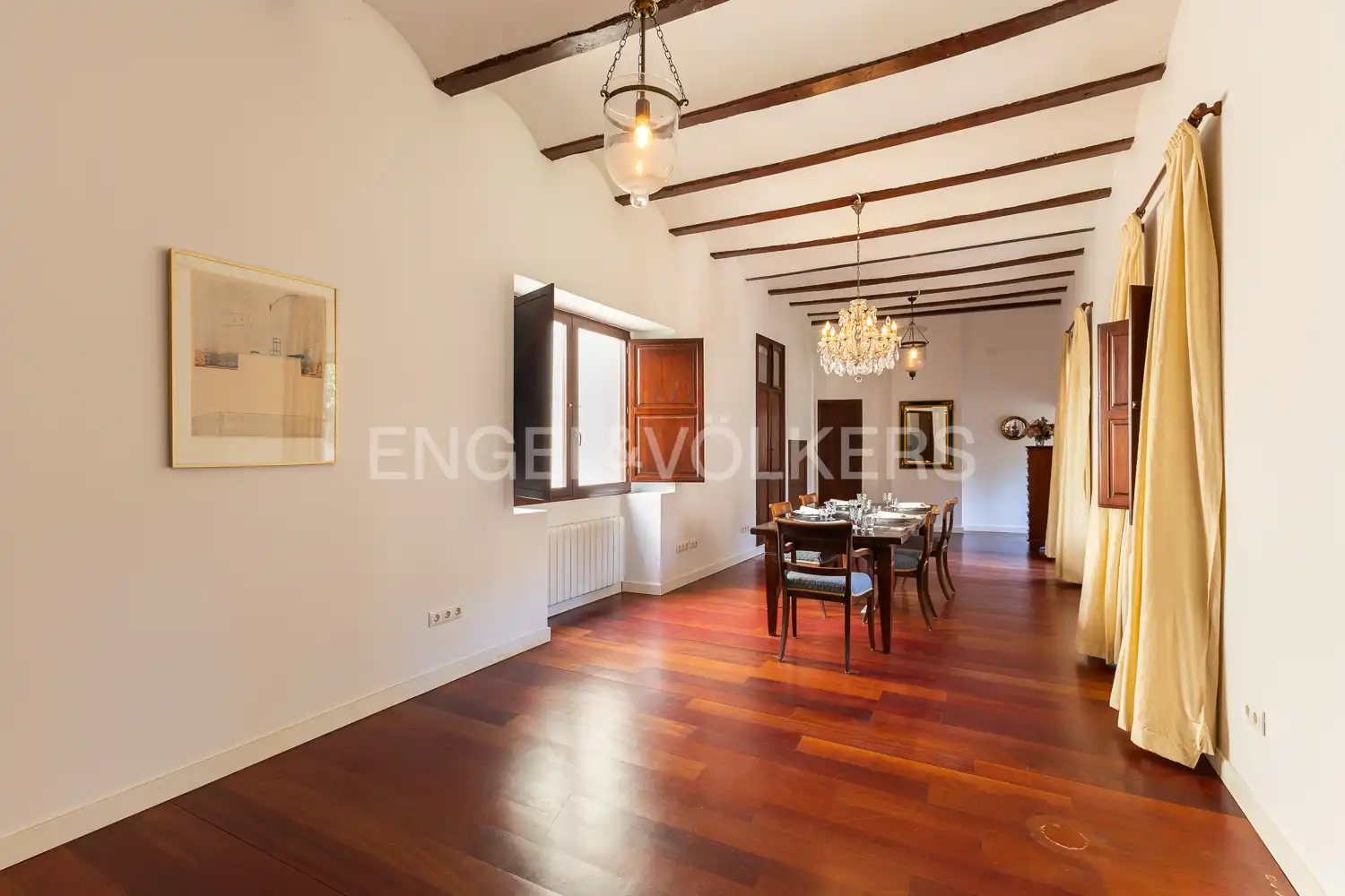 Comedor de Casa o chalet en venta en Manuel con Aire acondicionado, Calefacción y Parquet