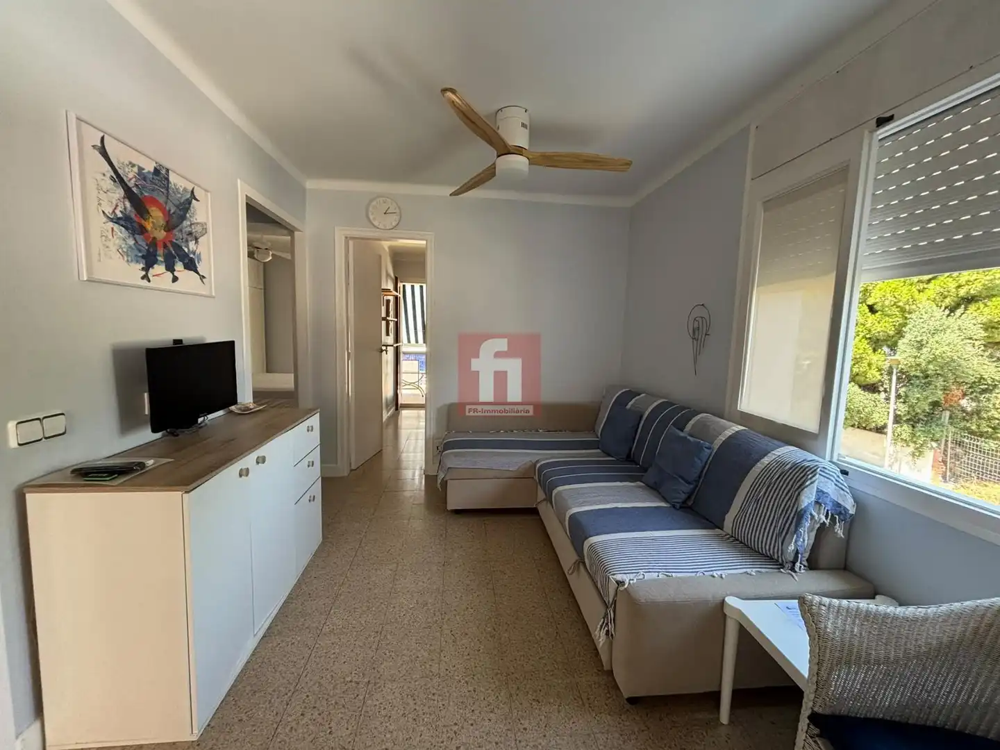Sala de estar de Piso de alquiler en El Vendrell con Terraza y Amueblado
