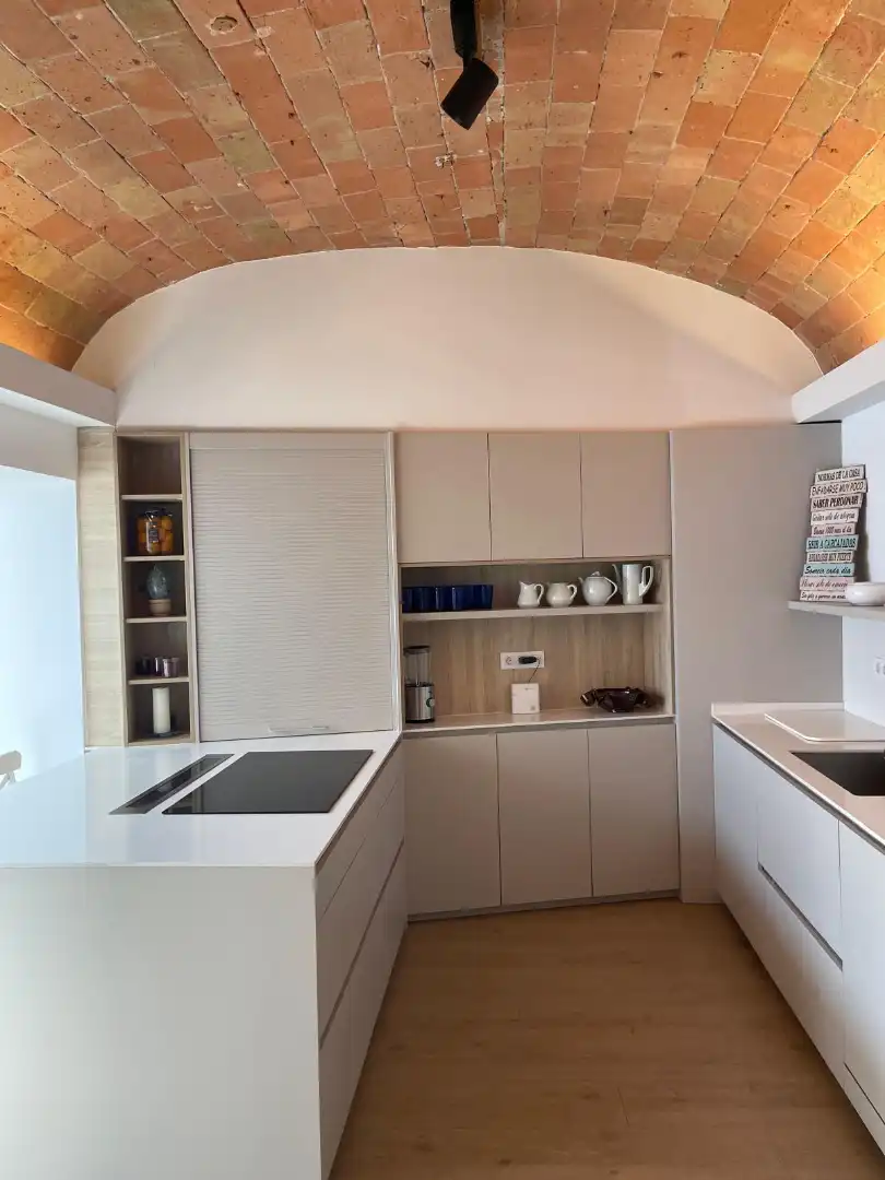 Cocina de Casa o chalet en venta en Sant Feliu de Guíxols con Aire acondicionado, Calefacción y Parquet