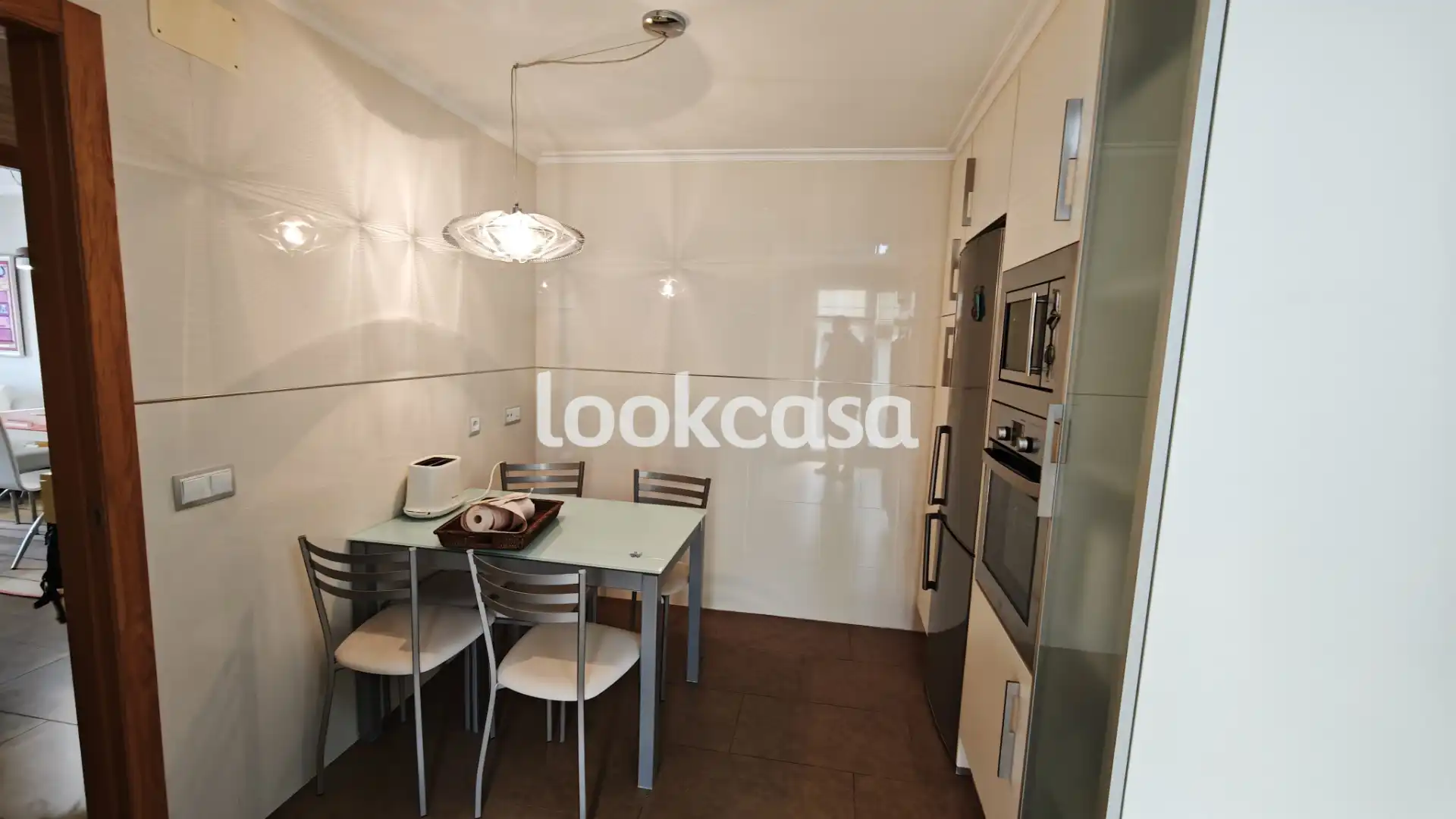 Cocina de Ático en venta en Sanxenxo con Aire acondicionado, Calefacción y Parquet