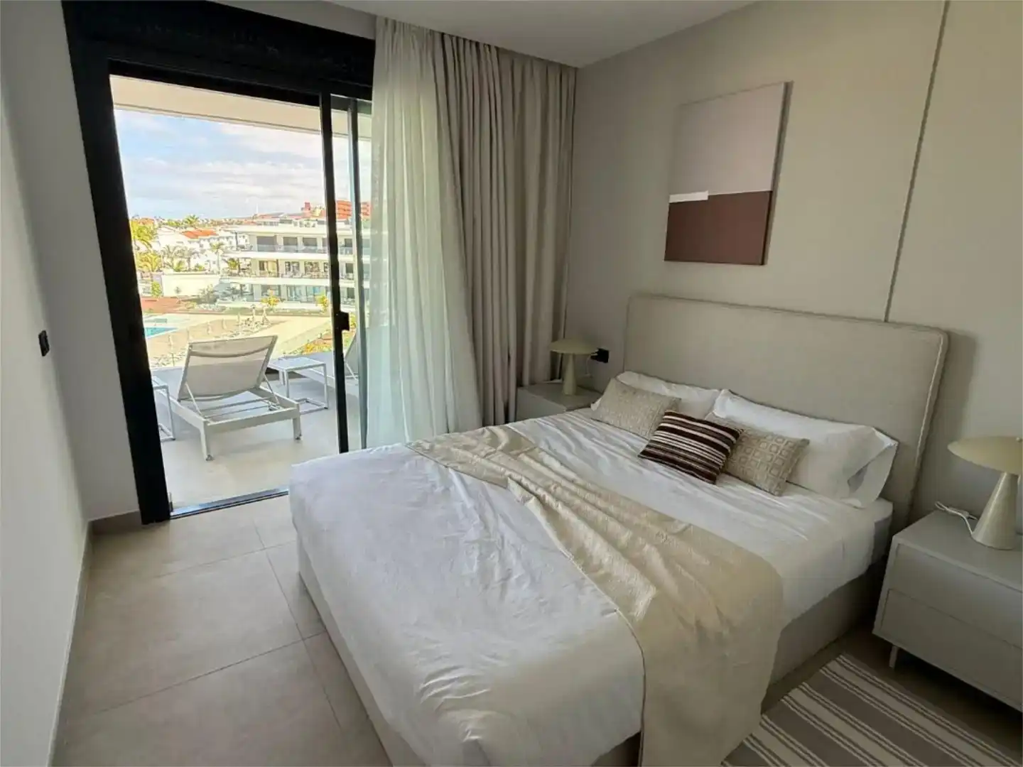 Schlafzimmer von Wohnung zur Miete in Adeje mit Schwimmbad