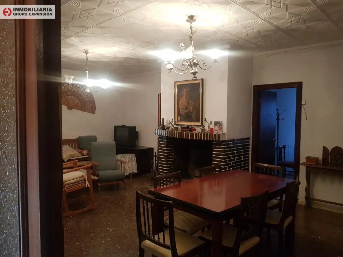 Living room of Houses for sale in Aspe  with Private garden, Storage room and Swimming Pool